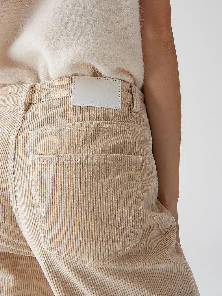 OPUS | Jeans Straight Fit MINAH PALAZZO | Beige