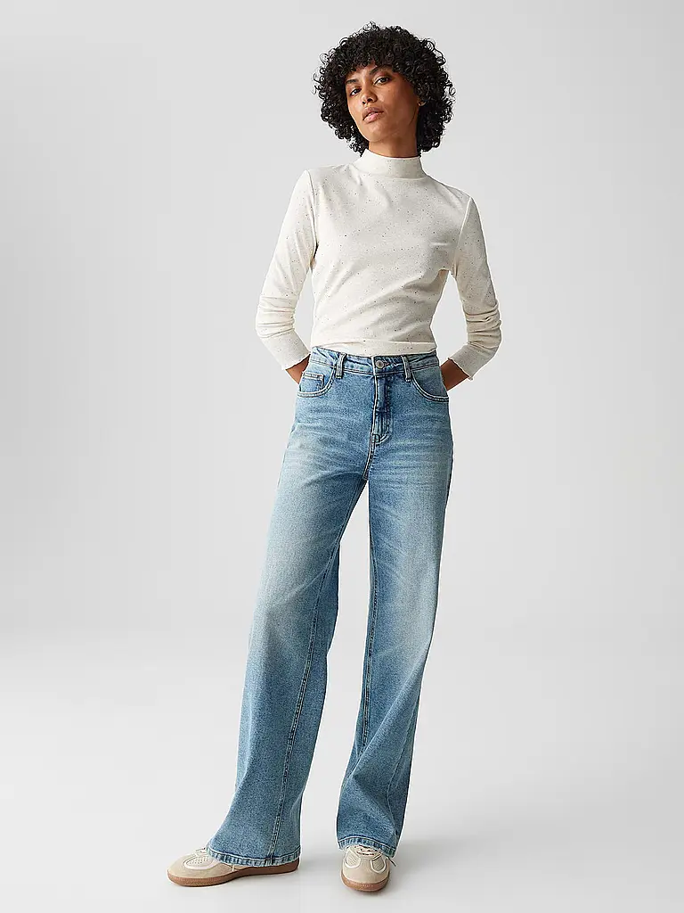 OPUS | Jeans Straight Fit MIVA ESCAPE | Blau