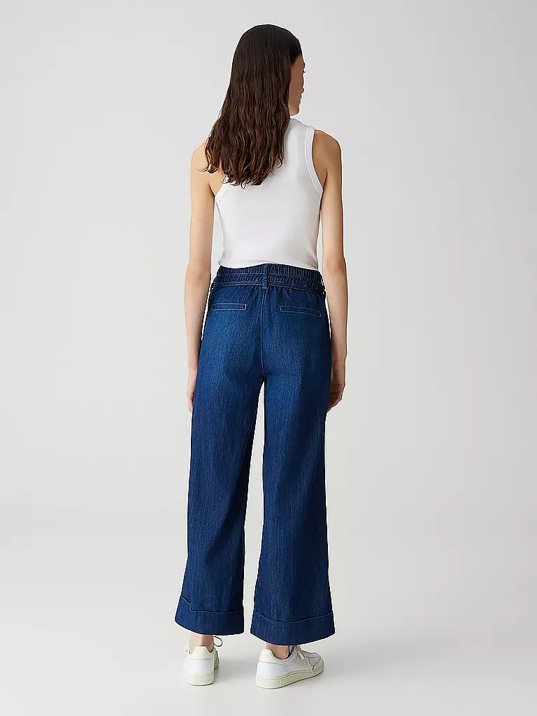 OPUS | Jeans Wide Leg MEERI FRENCH | blau