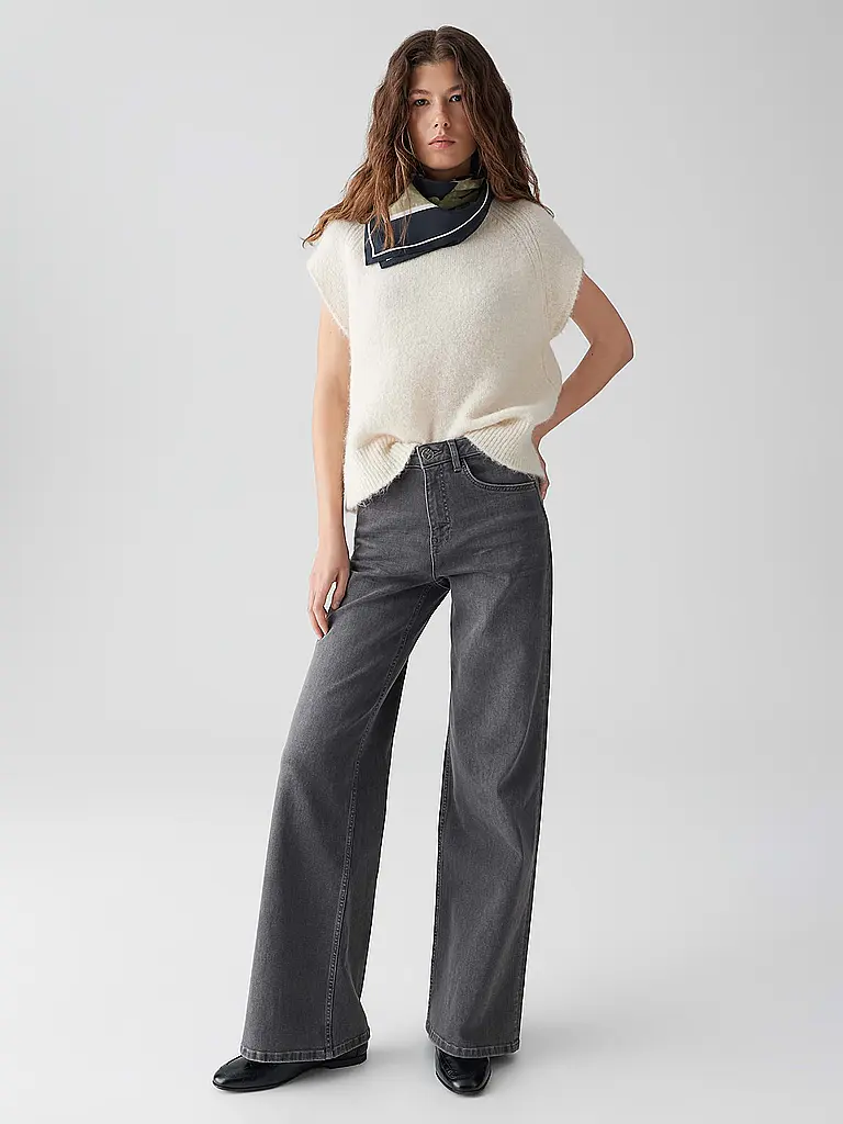 OPUS | Jeans Wide Leg MINAH PALAZZO | grau