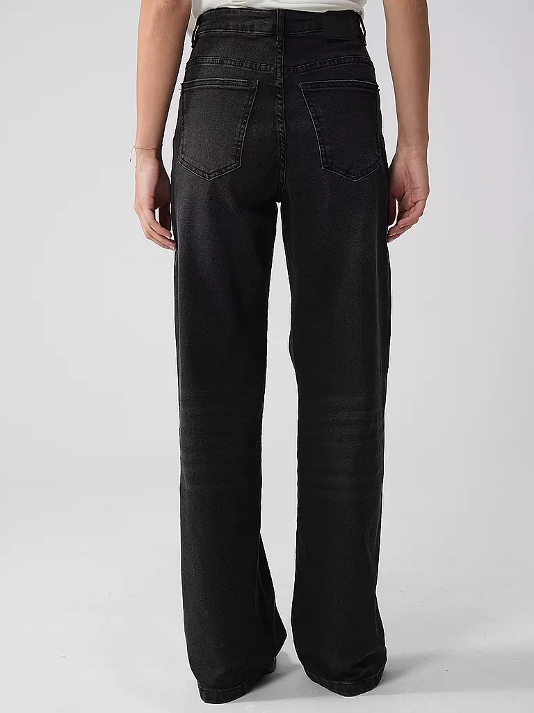 OPUS | Jeans Wide Leg MIVY | schwarz
