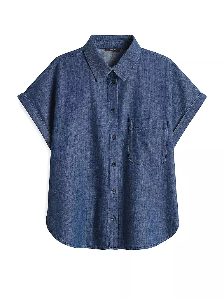 OPUS | Jeansbluse FOLMES | blau