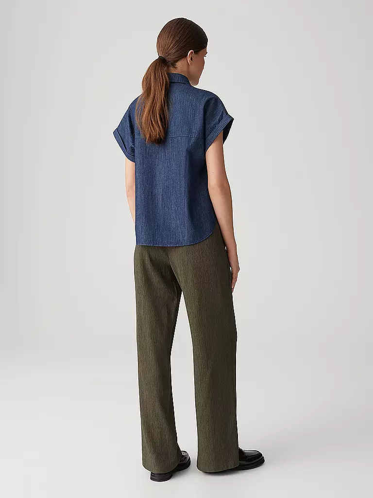 OPUS | Jeansbluse FOLMES | blau