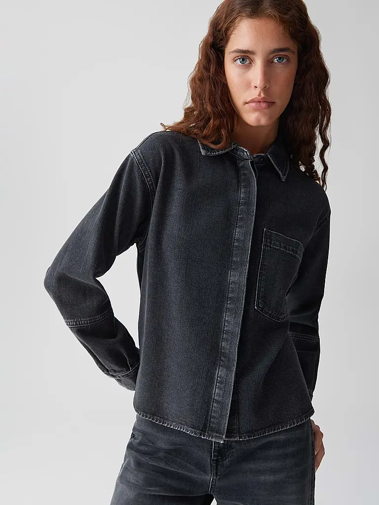 OPUS | Jeansjacke FEMORI | grau