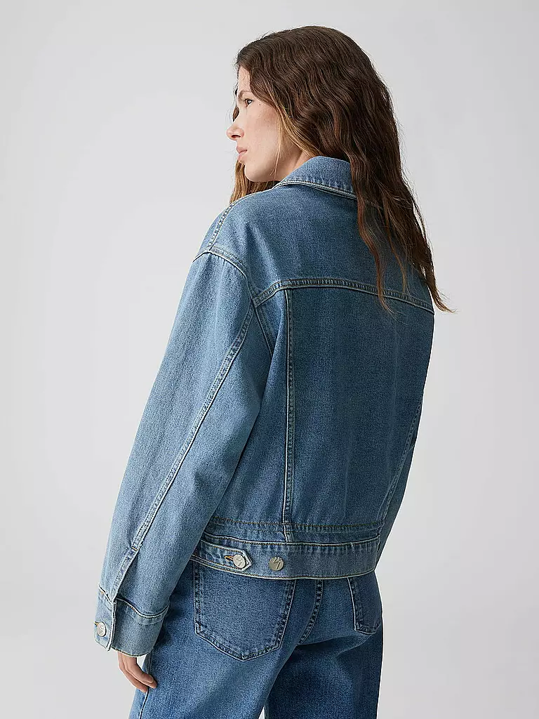 OPUS | Jeansjacke HEMELY | blau