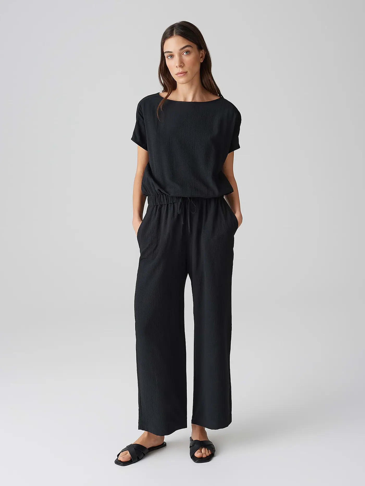 OPUS | Jumpsuit MABUZI | schwarz