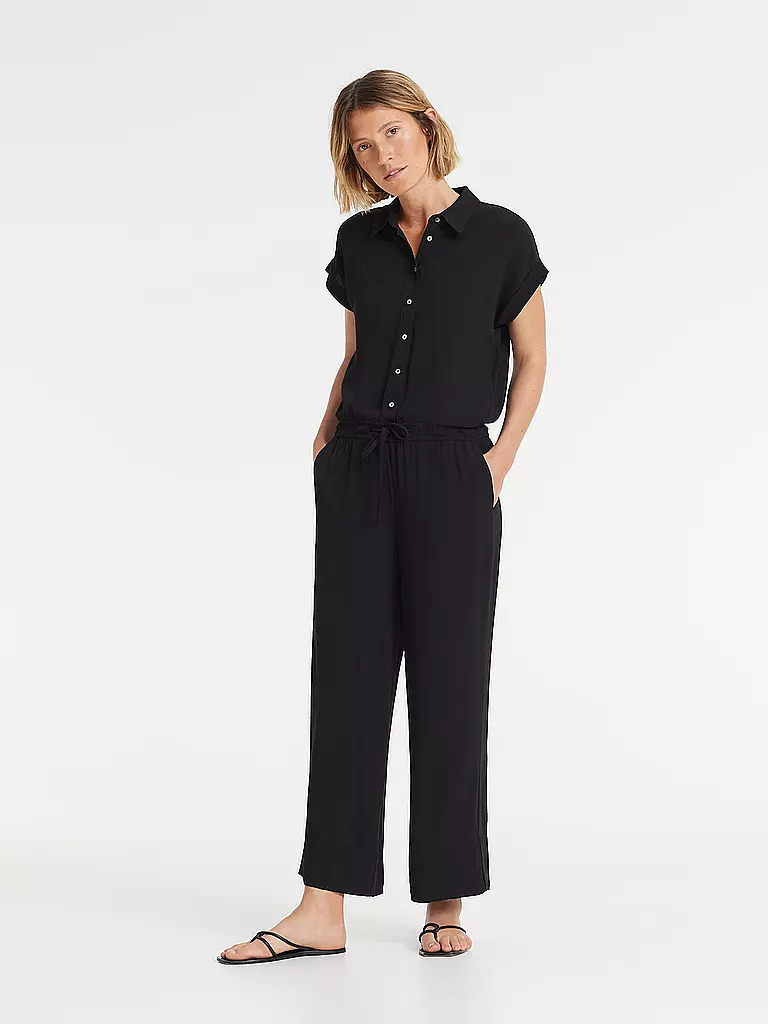 OPUS | Jumpsuit MELOPI | schwarz