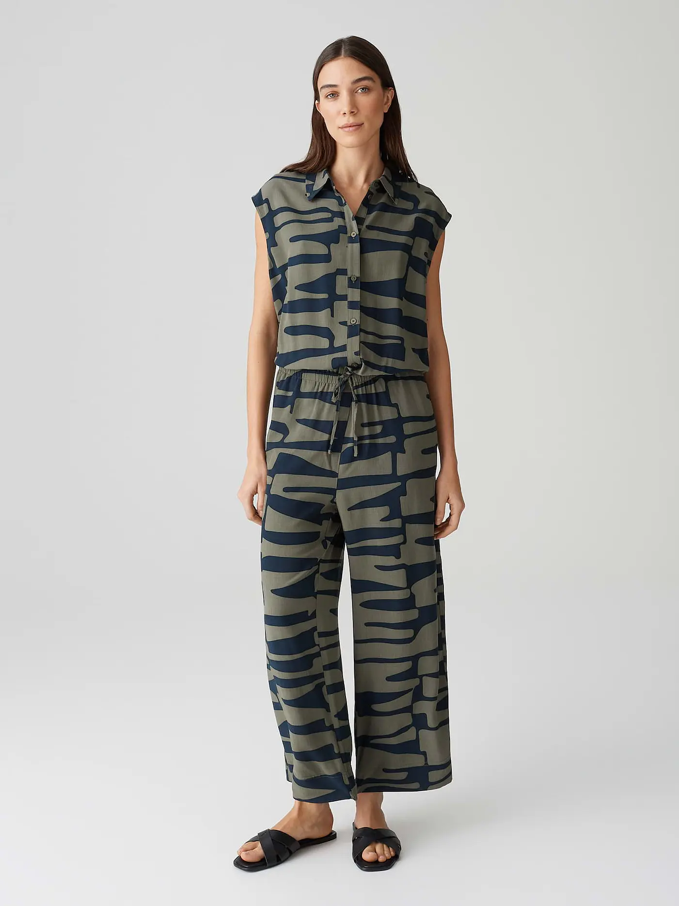 OPUS | Jumpsuit MONNY | olive