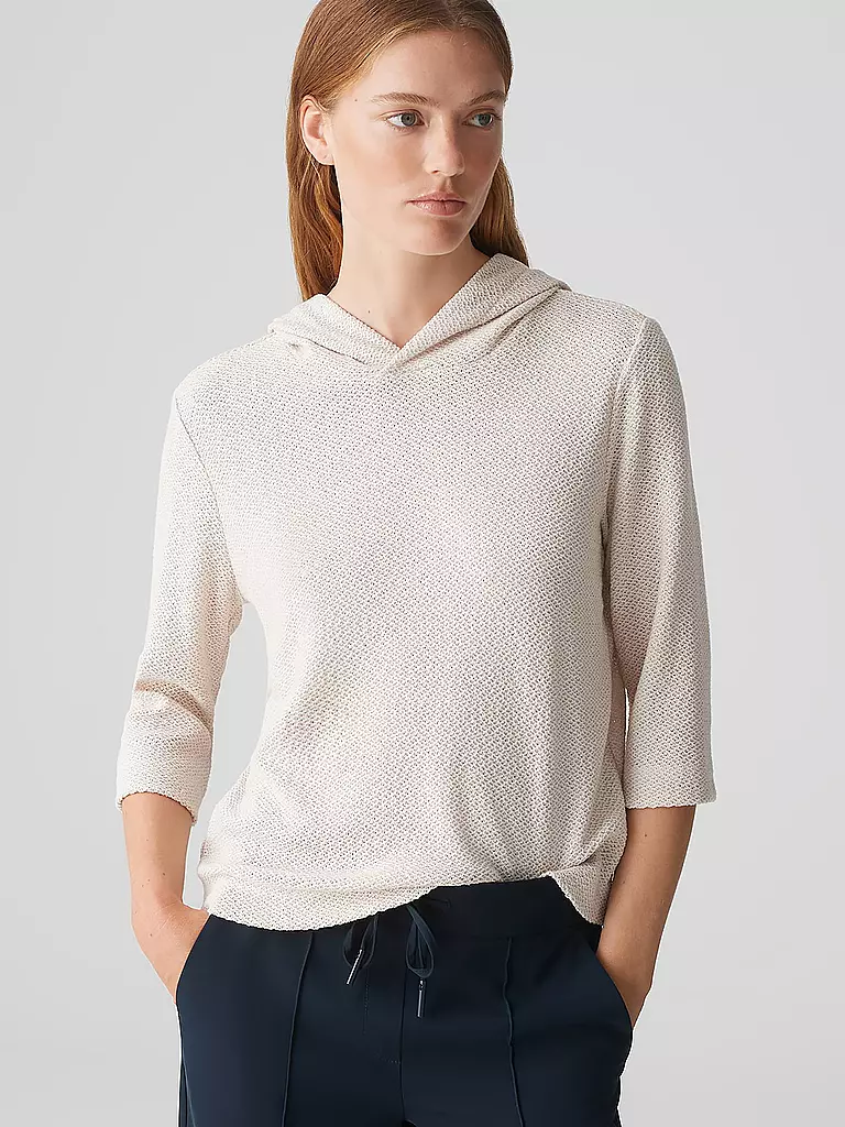 OPUS | Kapuzensweater - Hoodie SUKUFI STRUCTURE | hellblau