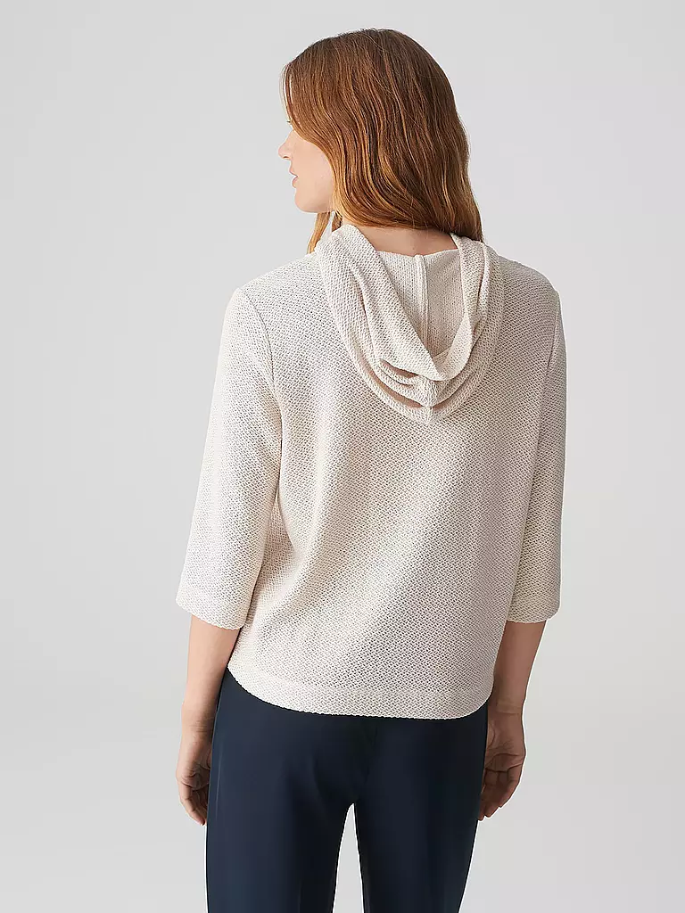 OPUS | Kapuzensweater - Hoodie SUKUFI STRUCTURE | hellblau