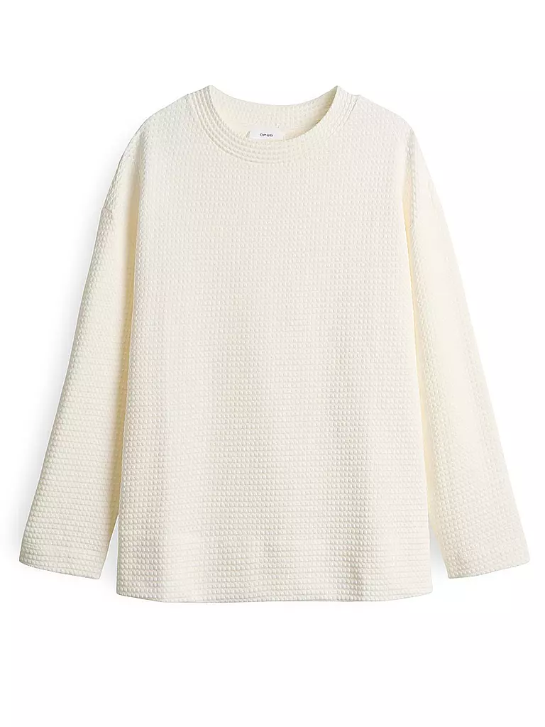 OPUS | Langarmshirt GELIX | creme