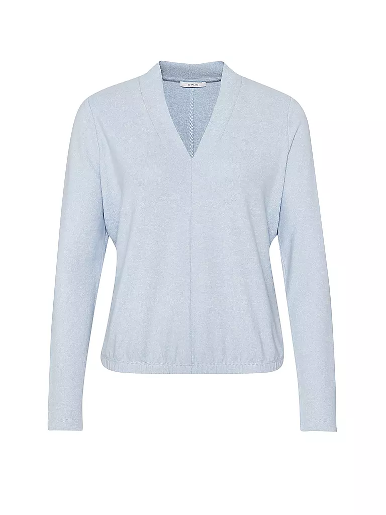 OPUS | Langarmshirt SANINA | hellblau
