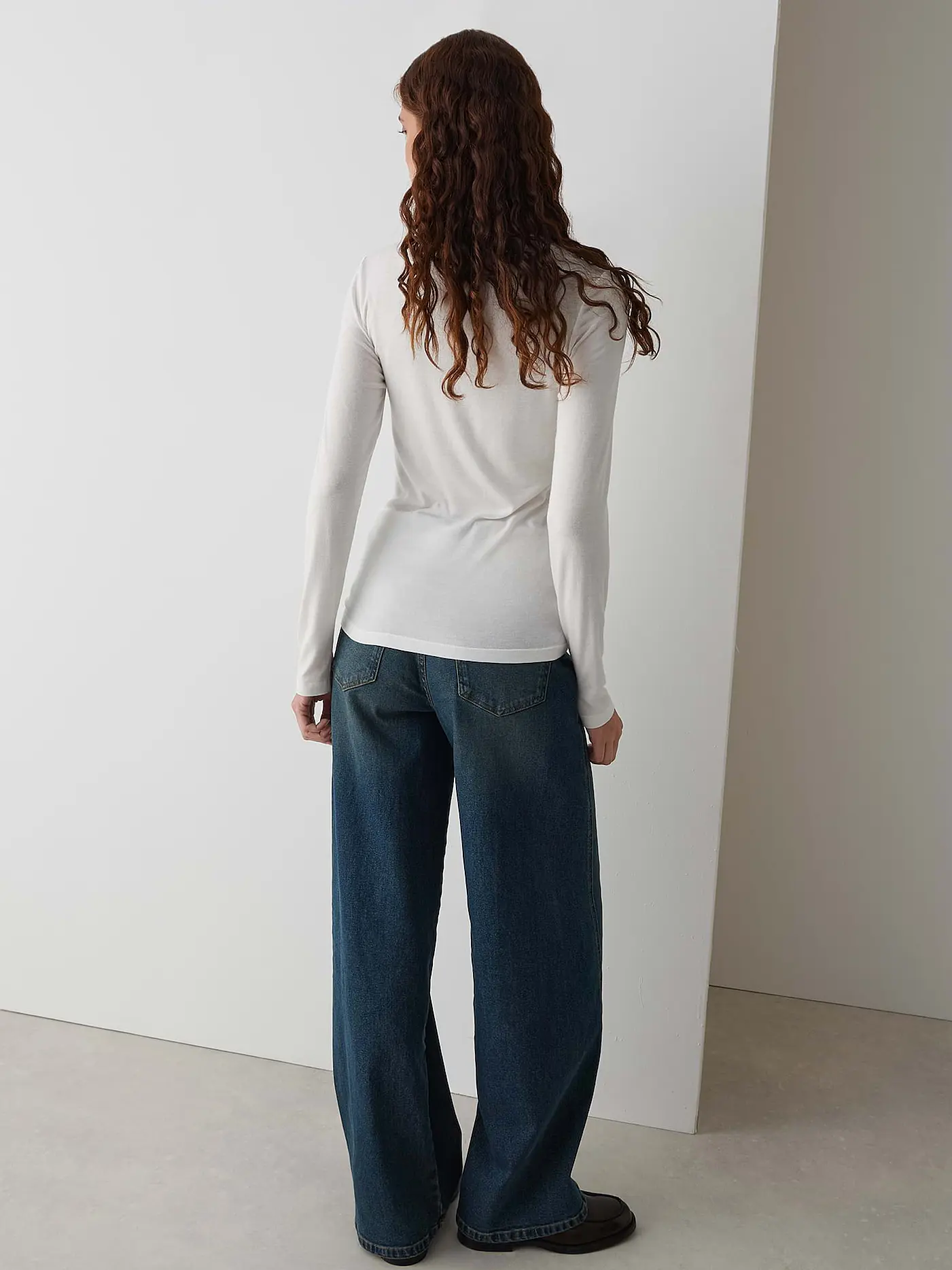 OPUS | Langarmshirt SIFA | creme