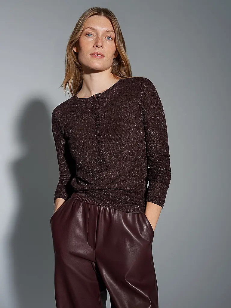 OPUS | Langarmshirt SOSMICA | Beere