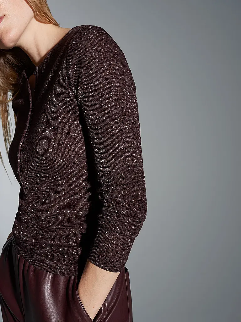 OPUS | Langarmshirt SOSMICA | Beere