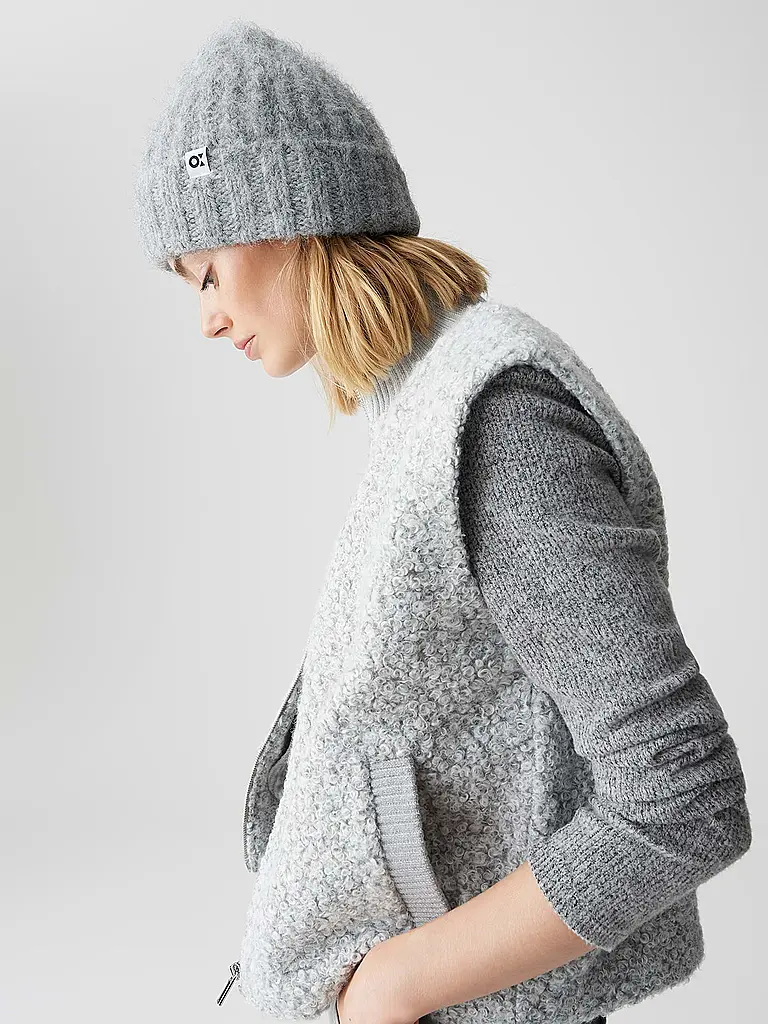 OPUS | Mütze - Haube ACOTTA CAP | hellgrau