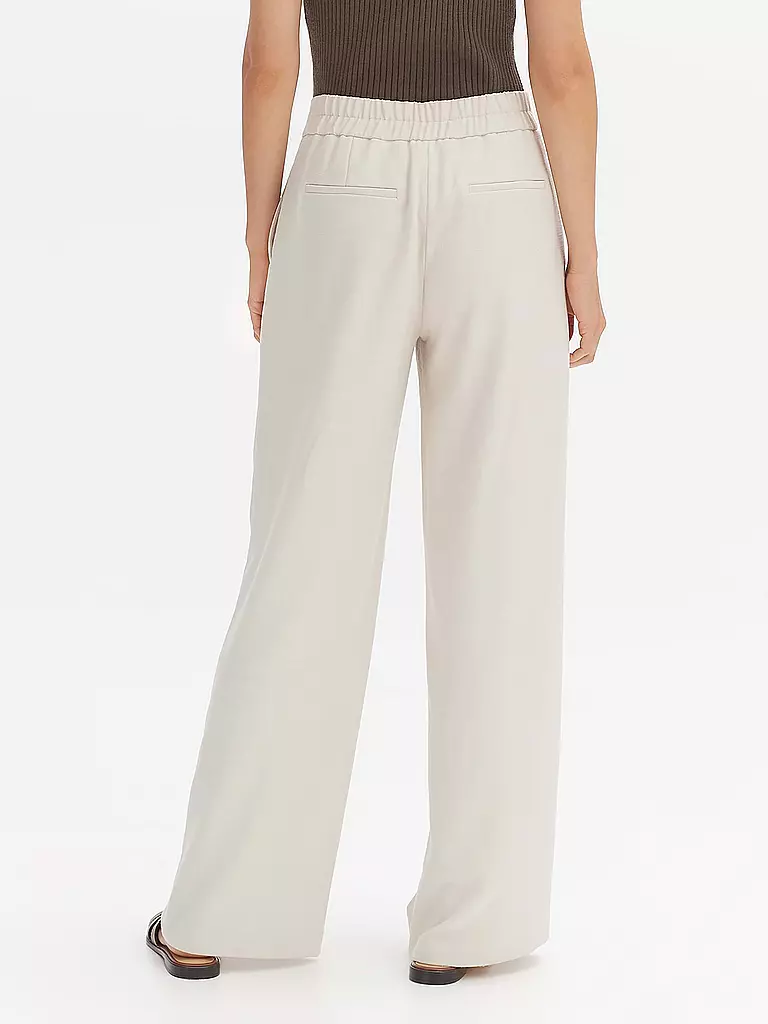 OPUS | Marlenehose MARZENA | weiss