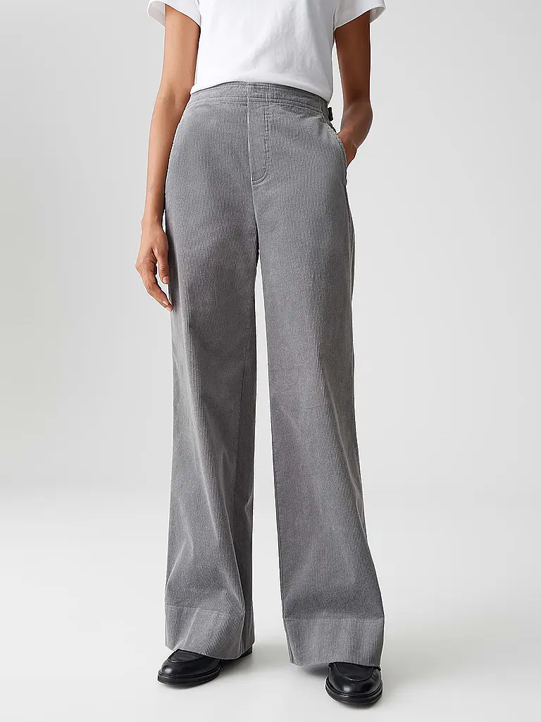 OPUS | Marlenehose MILENI CARGO | grau