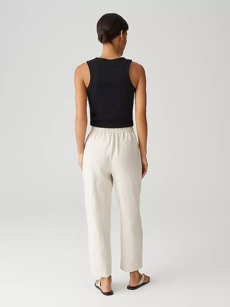 OPUS | Marlenehose MYHA TRAVEL | creme