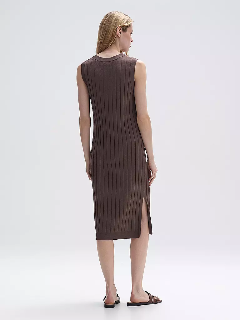 OPUS | Midikleid WASISI | braun