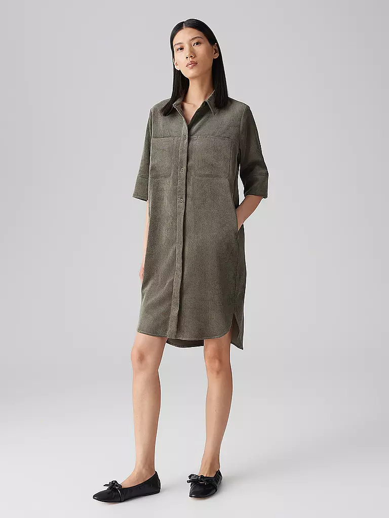 OPUS | Minikleid WINCHESTA | dunkelgrün