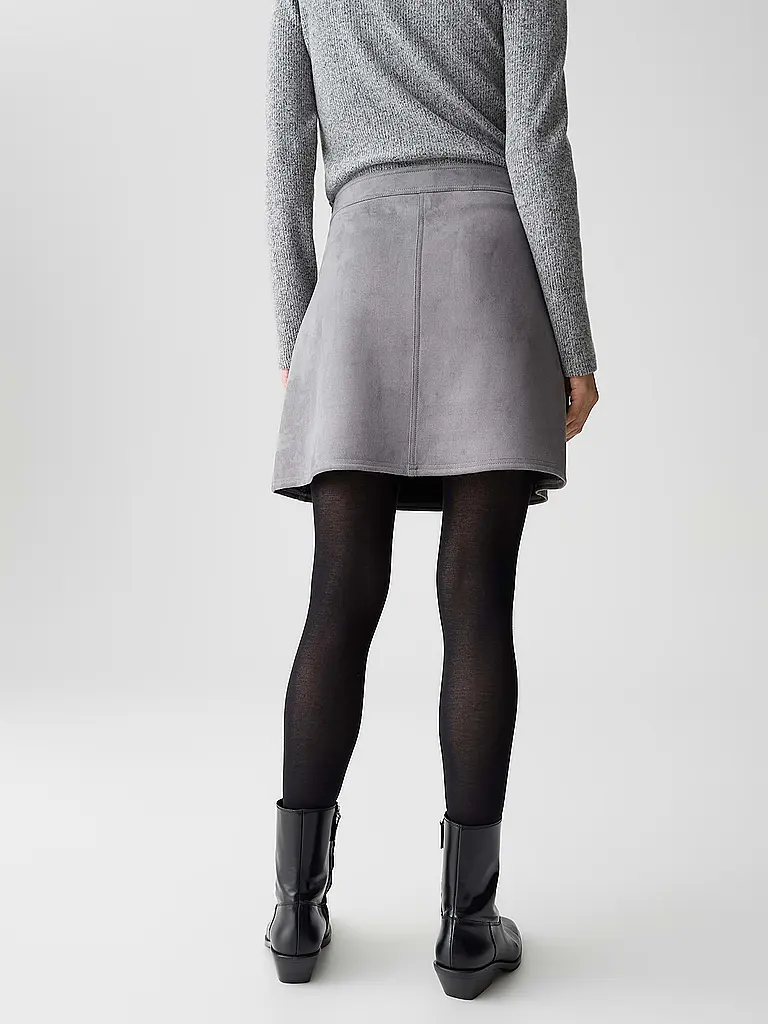 OPUS | Minirock RELVINA COZY | grau