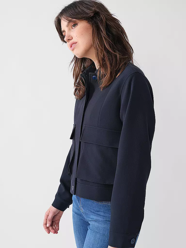 OPUS | Overshirt  JALEEN | dunkelblau