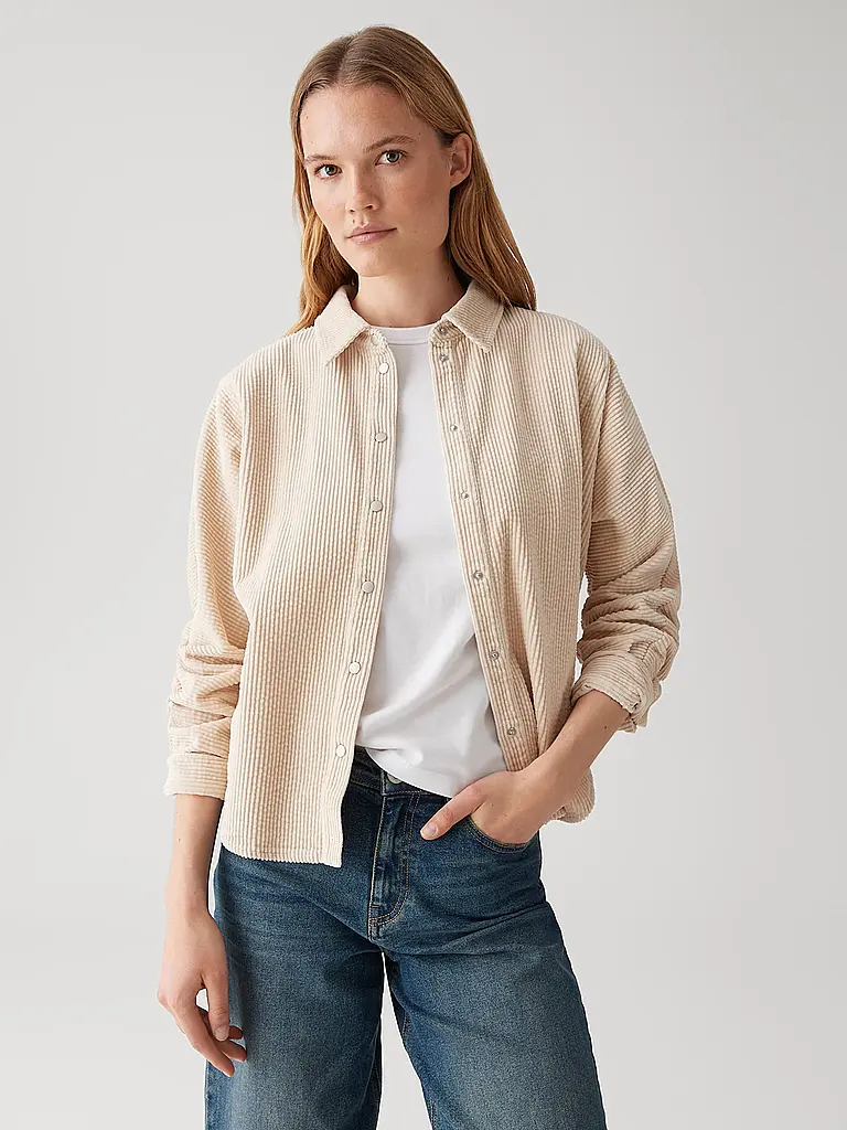 OPUS | Overshirt FRENKI | beige