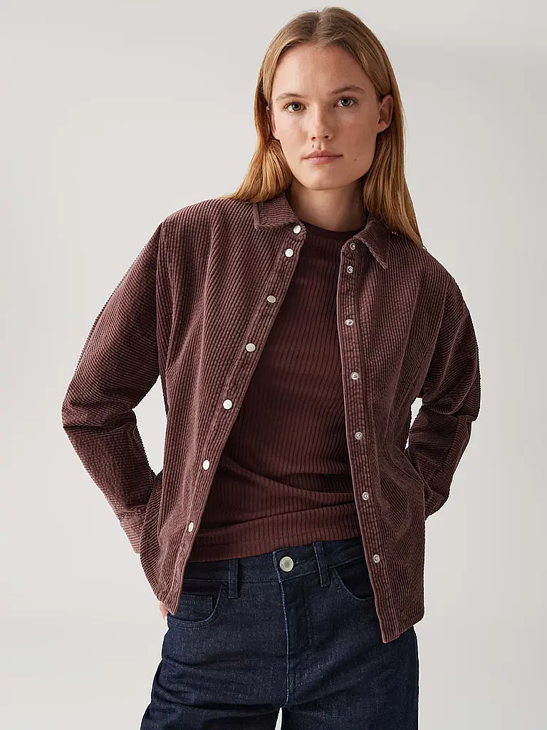 OPUS | Overshirt FRENKI | beere