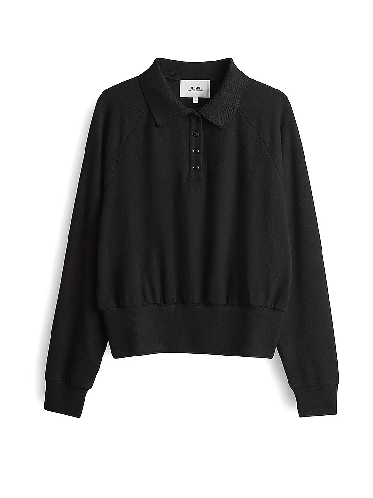 OPUS | Poloshirt GEIGI | schwarz