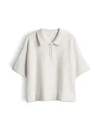 OPUS | Poloshirt GELUDI | Creme