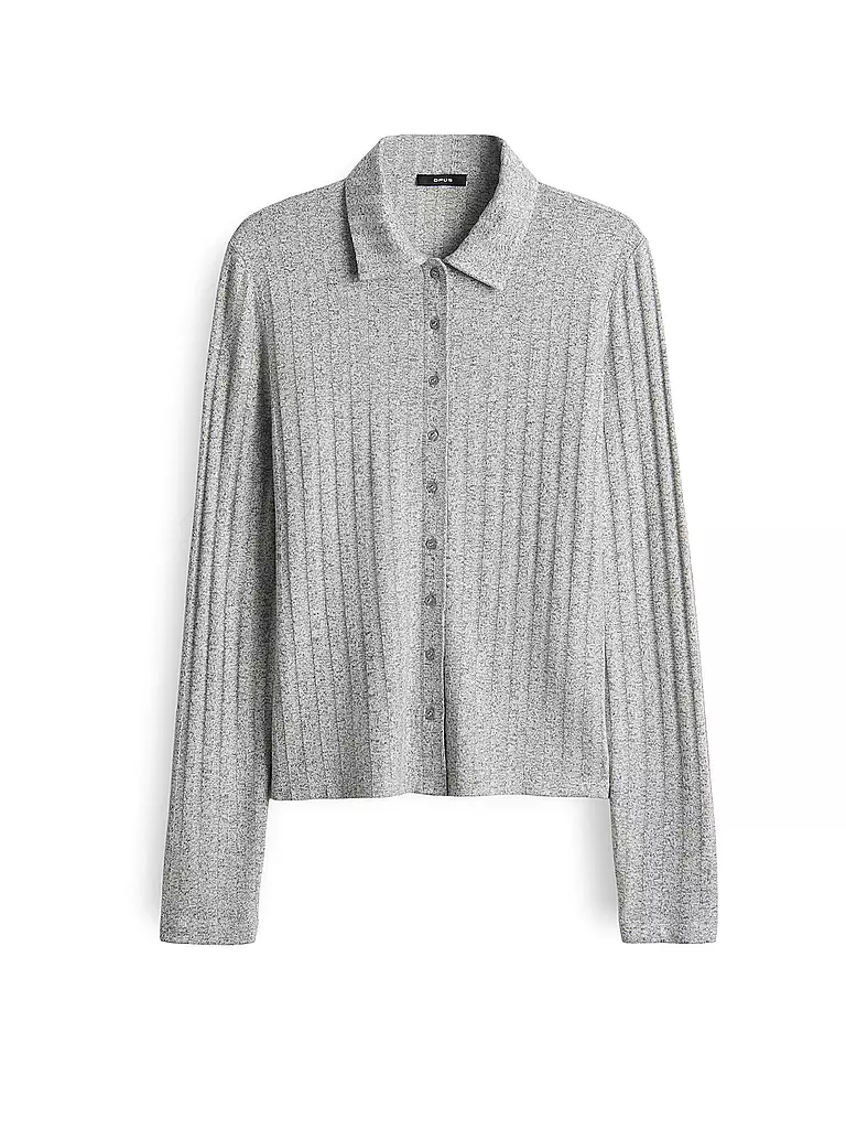 OPUS | Poloshirt SITAMI | hellgrau
