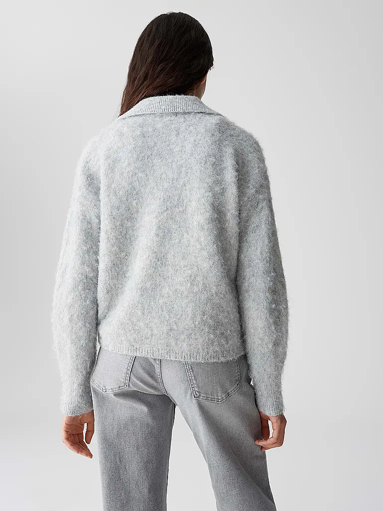 OPUS | Pullover PELSIE | Hellgrau