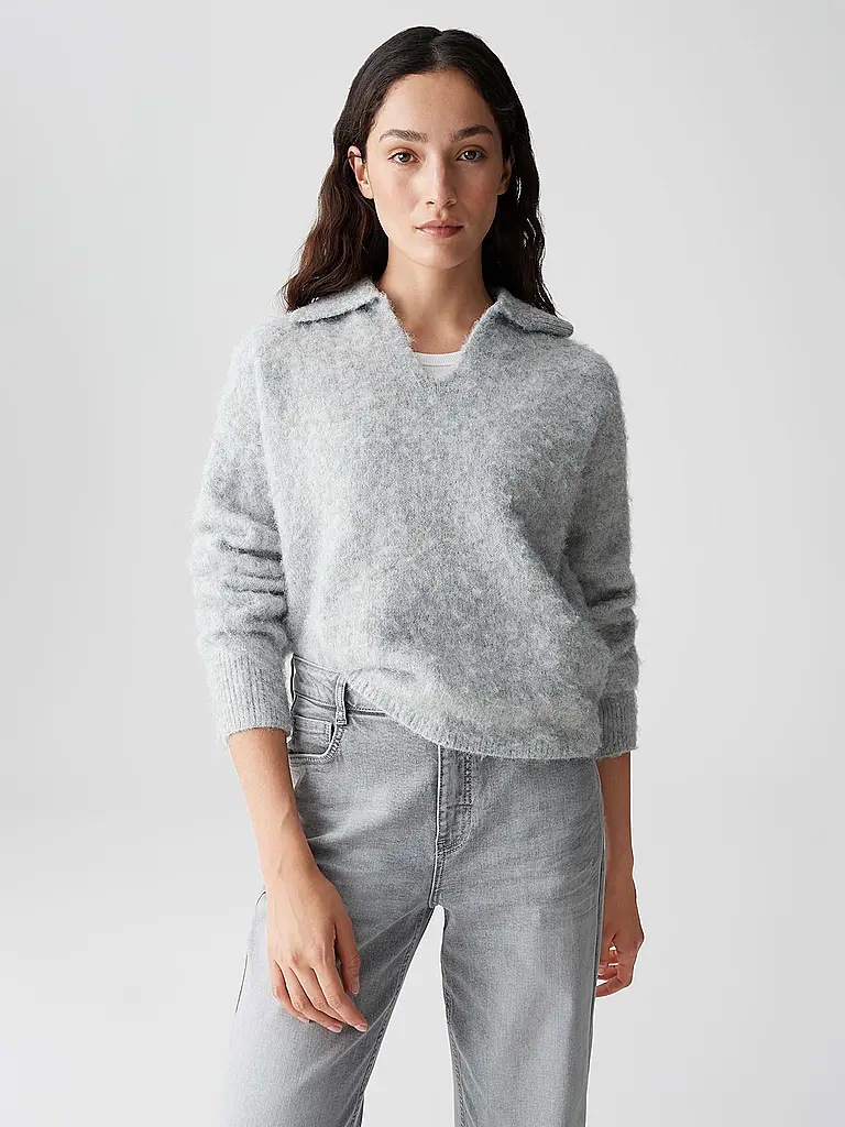 OPUS | Pullover PELSIE | Hellgrau
