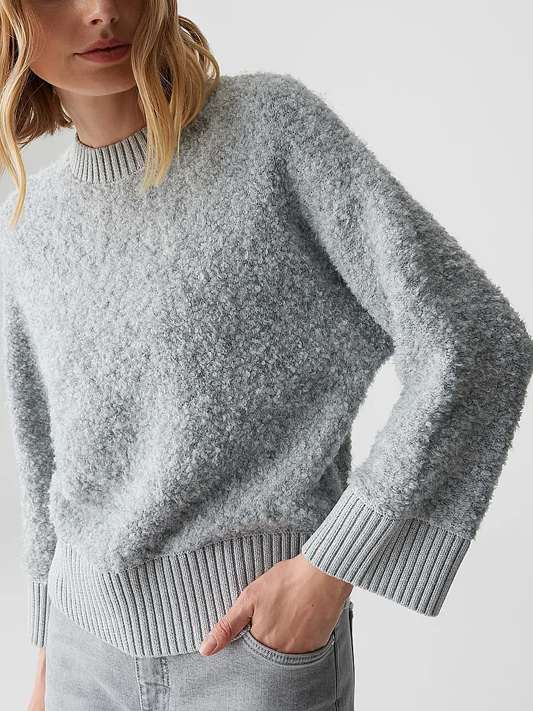 OPUS | Pullover PENNAN | hellgrau