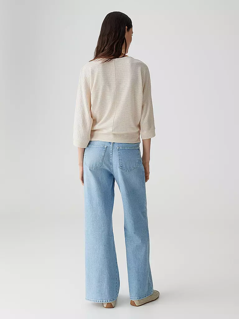 OPUS | Pullover SOLLIKA STRUCTURE | creme