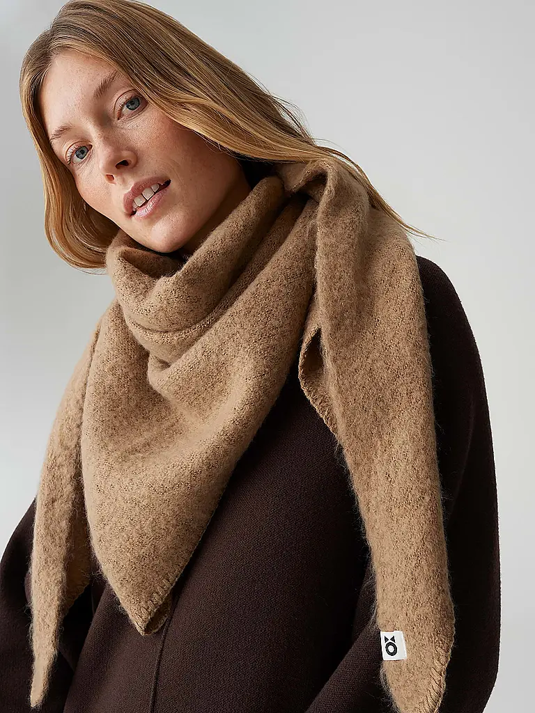 OPUS | Schal AMADSI | Hellbraun