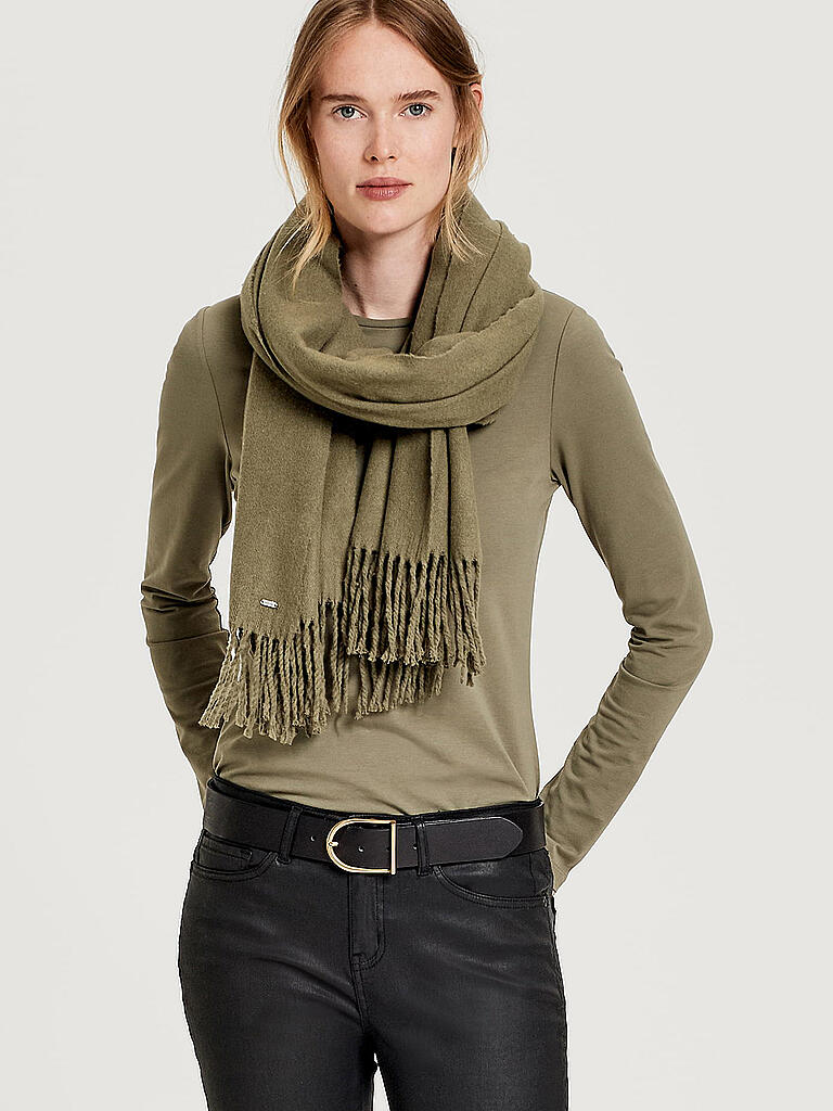 OPUS | Schal ANELL SCARF | olive