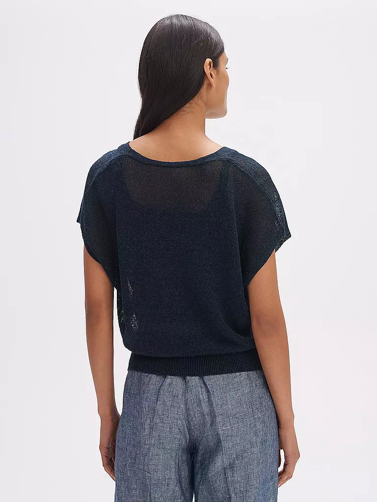 OPUS | Shirt PECKI | dunkelblau