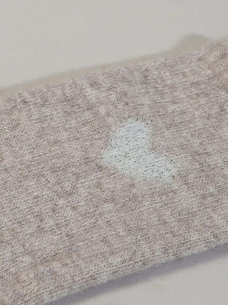 OPUS | Socken YINNI SPARKLE | Creme