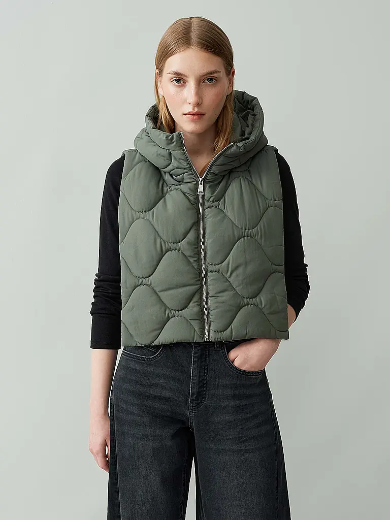 OPUS | Steppgilet ARAUTI FLOW | olive