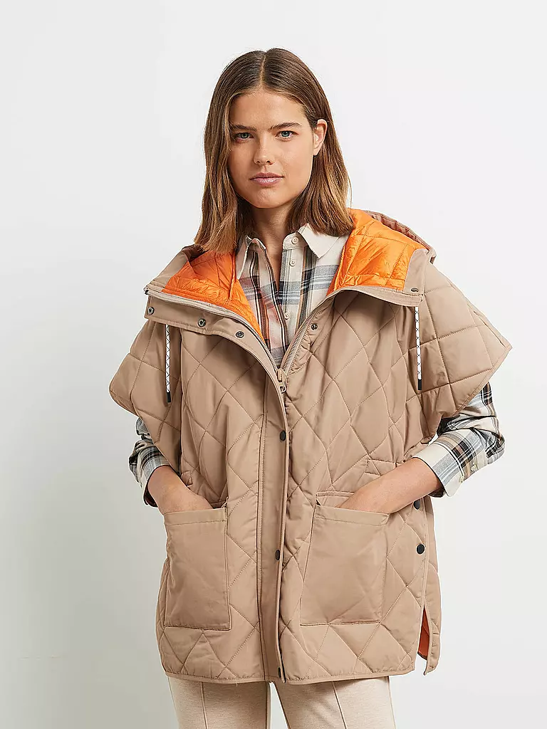 OPUS | Steppgilet WIMINA | camel