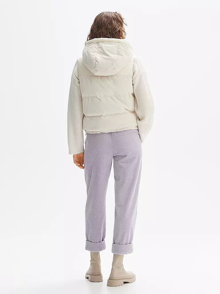 OPUS | Steppgilet WOLMA | creme