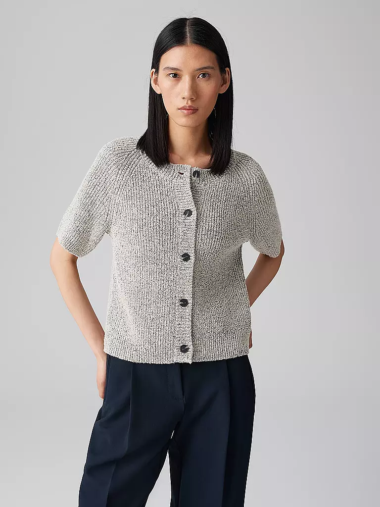 OPUS | Strickjacke DACKI | dunkelblau