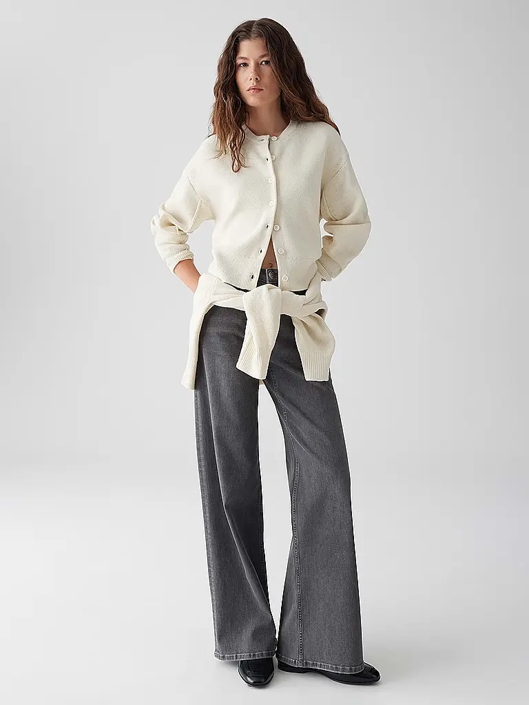 OPUS | Strickjacke DAFILA | creme