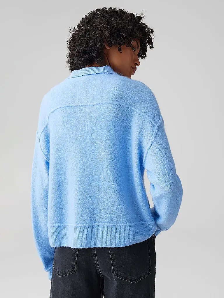 OPUS | Strickjacke DANEKE | Hellblau