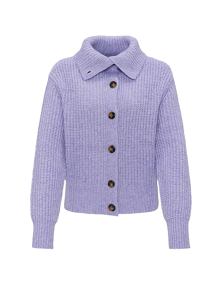 OPUS | Strickjacke DOKULI | lila