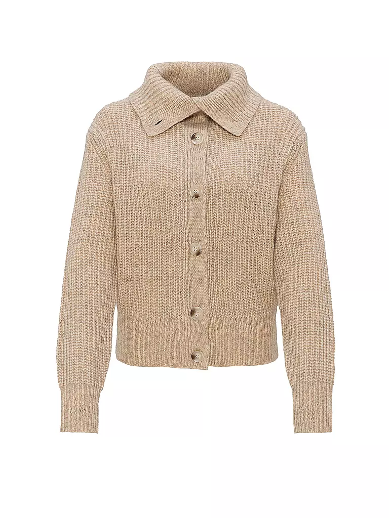 OPUS | Strickjacke DOKULI | camel