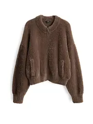 OPUS | Strickjacke DORES | Braun