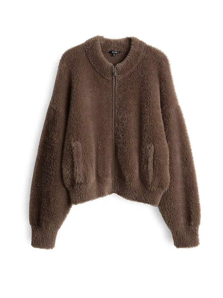 OPUS | Strickjacke DORES | Braun